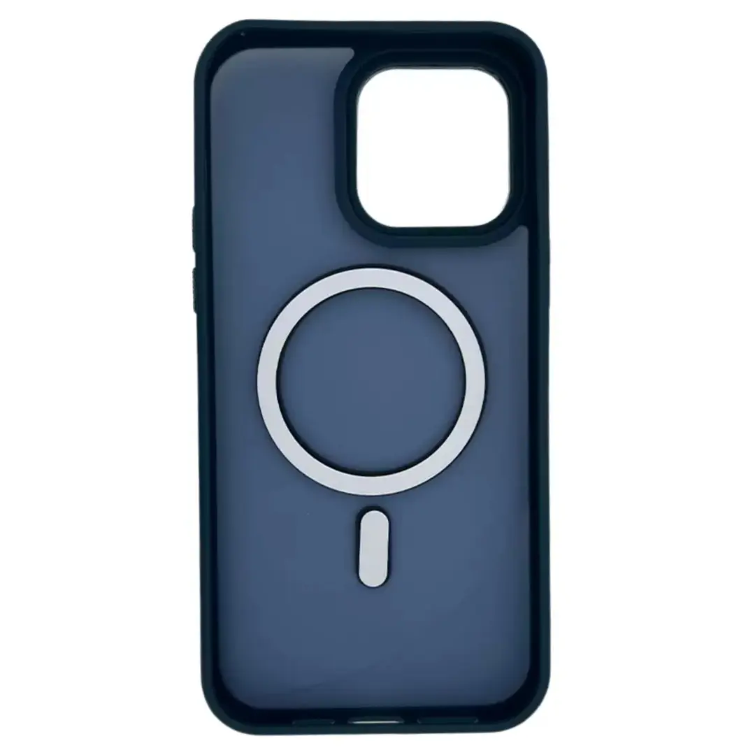 iPhone 15 Plus/iPhone 14 Plus MagSafe Cam Smoke Twotone Eco Royal Blue